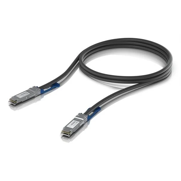 Φωτογραφία προϊόντος: Ubiquiti Networks Ubiquiti Direct Attach Copper Cable QSFP28 100Gbps 1m UACC-DAC-QSFP28-1M UACC-DAC-QSFP28-1M: QSFP28, 100 Gbps