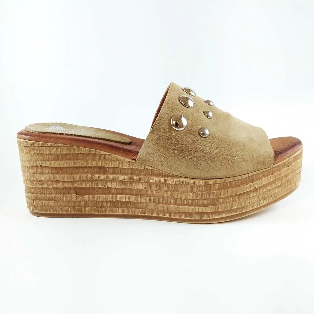 Φωτογραφία προϊόντος: Γυναικεία Flatforms Marila 748-20087 Μπεζ