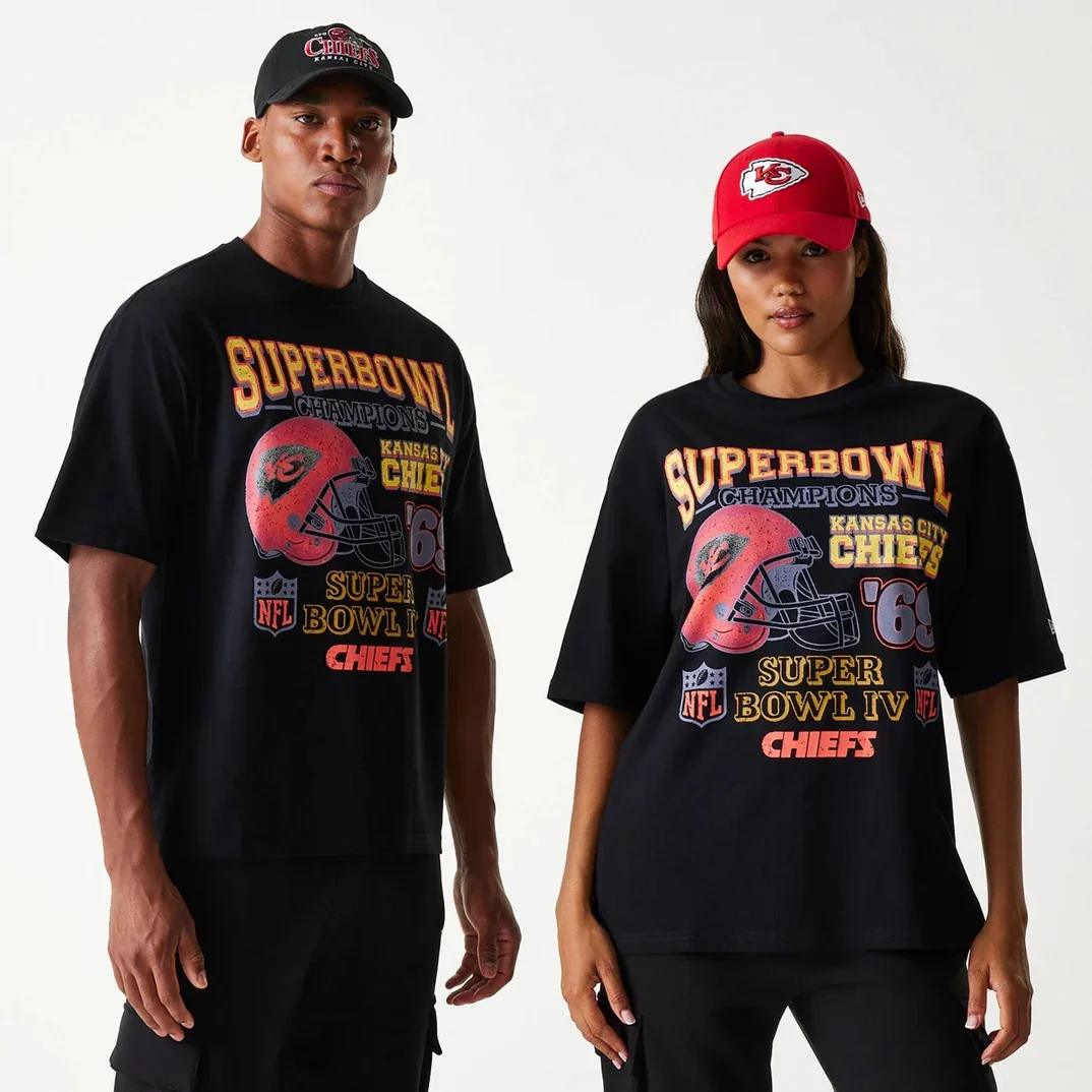 Φωτογραφία προϊόντος: NEW ERA KANSAS CITY CHIEFS NFL SUPER BOWL TEE - ΜΑΥΡΟ