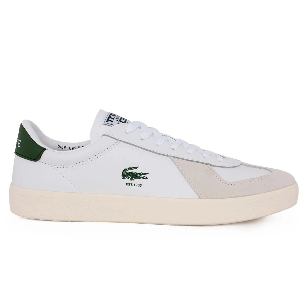 Φωτογραφία προϊόντος: LACOSTE BASESHOT PRO LEATHER - ΛΕΥΚΟ