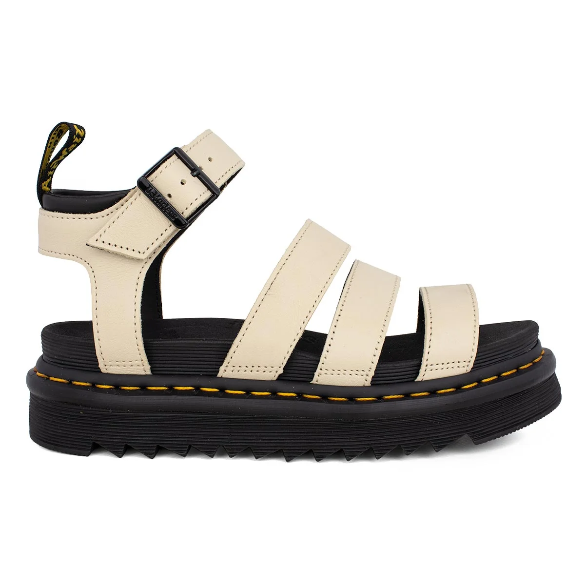 Φωτογραφία προϊόντος: DR. MARTENS BLAIRE PISA LEATHER STRAP PLATFORM SANDALS - ΜΠΕΖ