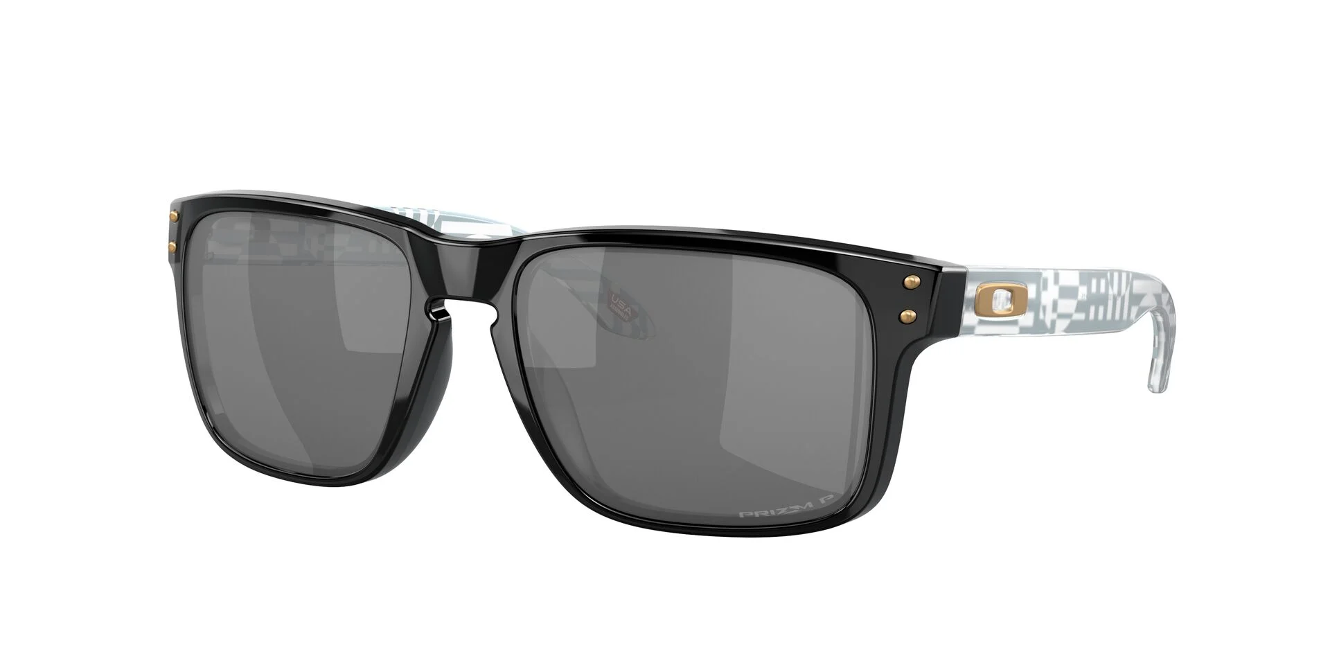 Φωτογραφία προϊόντος: Γυαλιά Ηλίου Oakley Holbrook Ανδρικά κοκκάλινα μαύρα με γκρι polarised φακό 9102 y755 55mm