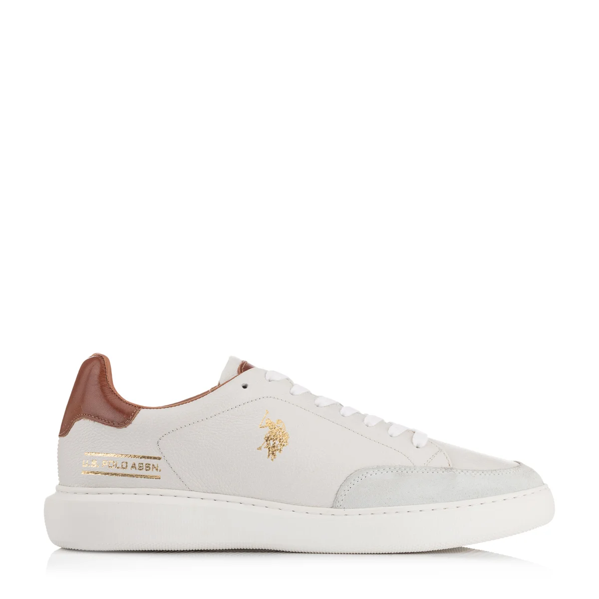 Φωτογραφία προϊόντος: US Polo Ανδρικά Sneakers U.S Polo Assn CRYME005 - 46, ΛΕΥΚΟ
