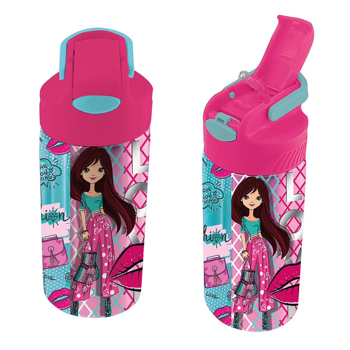Φωτογραφία προϊόντος: Graffiti Παγούρι Fashion Girl 500ml