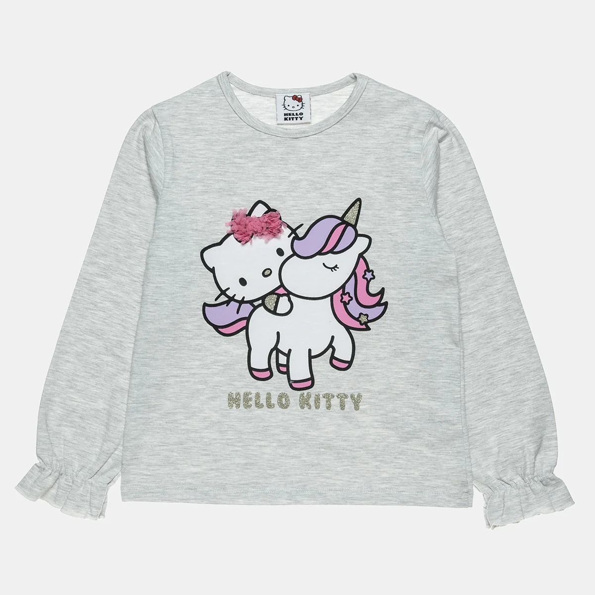 Φωτογραφία προϊόντος: Μπλούζα Hello Kitty με glitter και τούλι