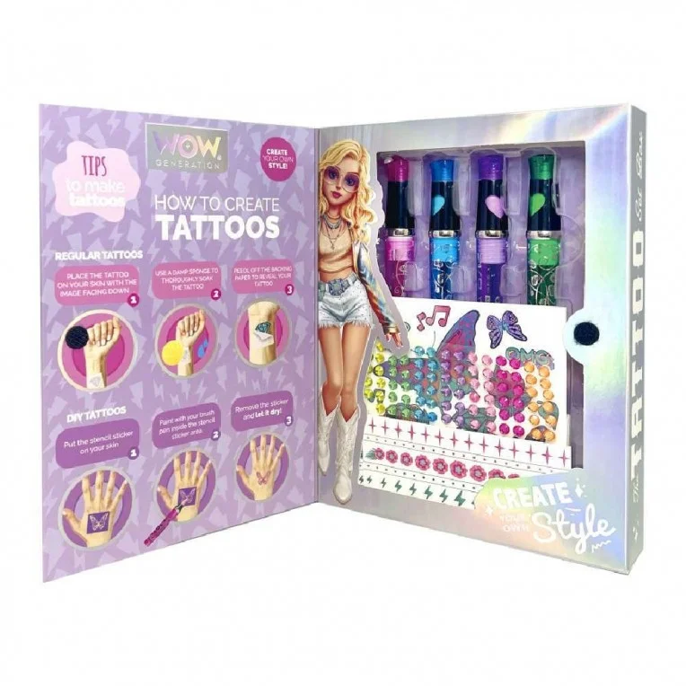 Φωτογραφία προϊόντος: Σετ Δημιουργίας Tattoo Wow Generation