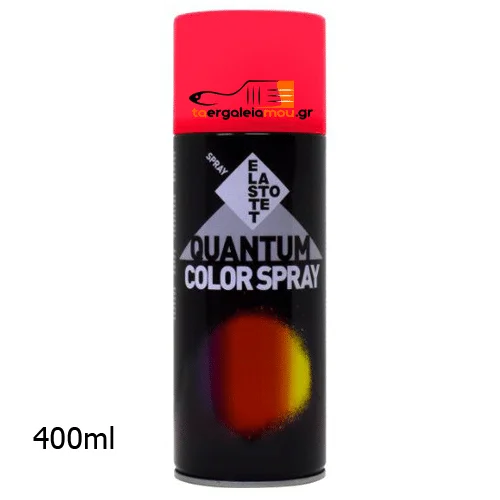 Φωτογραφία προϊόντος: Spray Φθορίζον F11 Κόκκινο Quantum 400ml Elastotet