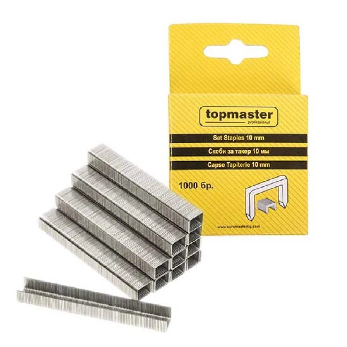 Φωτογραφία προϊόντος: Topmaster ΚΑΡΦΩΤΙΚΑ ΔΙΧΑΛΑ(ΣΕΙΡΑ 50) 1000τεμ 12ΜΜ 511322 TOP MASTER