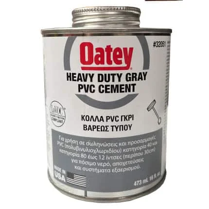 Φωτογραφία προϊόντος: OEM ΚΟΛΛΑ PVC 1/4 OATEY