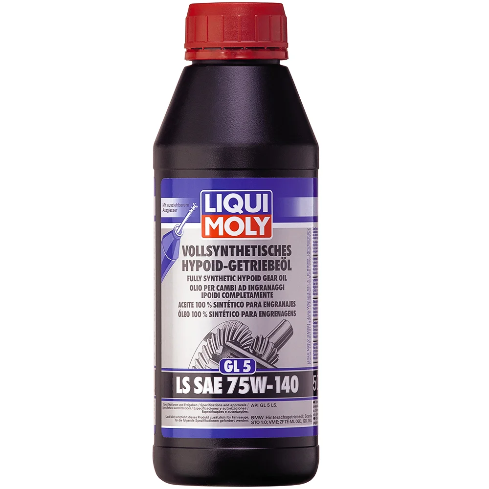Φωτογραφία προϊόντος: LIQUI MOLY Fully Synthetic Hypoid Gear Oil (GL5) LS SAE 75W-140 1lt