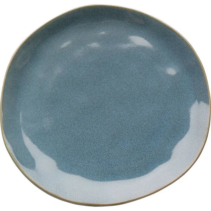 Φωτογραφία προϊόντος: KARE Plate Organic Turquise Ø20cm - Μπλε - 20Μx20Πx2Υ