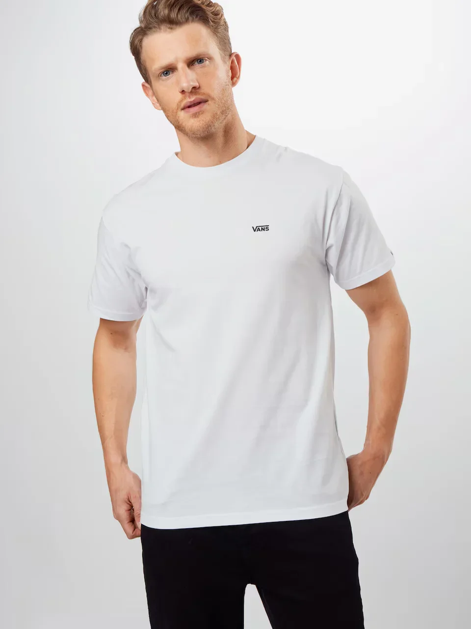 Φωτογραφία προϊόντος: Vans - Ανδρικό T-shirt Κοντομάνικο Left Chest Logo Tee Regular fit VN0A3CZE-YB2 Λευκό