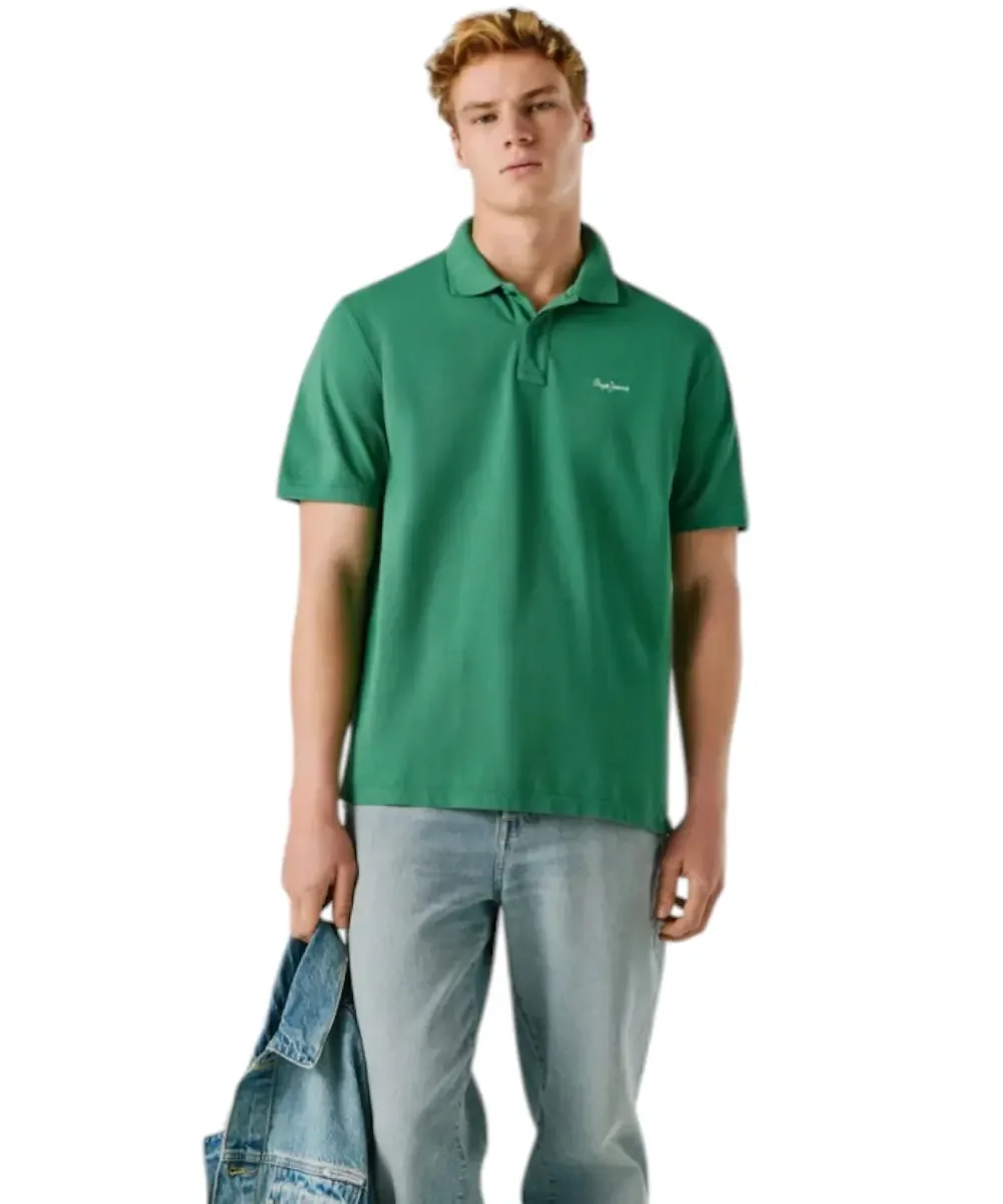Φωτογραφία προϊόντος: Pepe Jeans - Ανδρικό T-shirt Polo Oscar PM5400087-671 Πράσινο