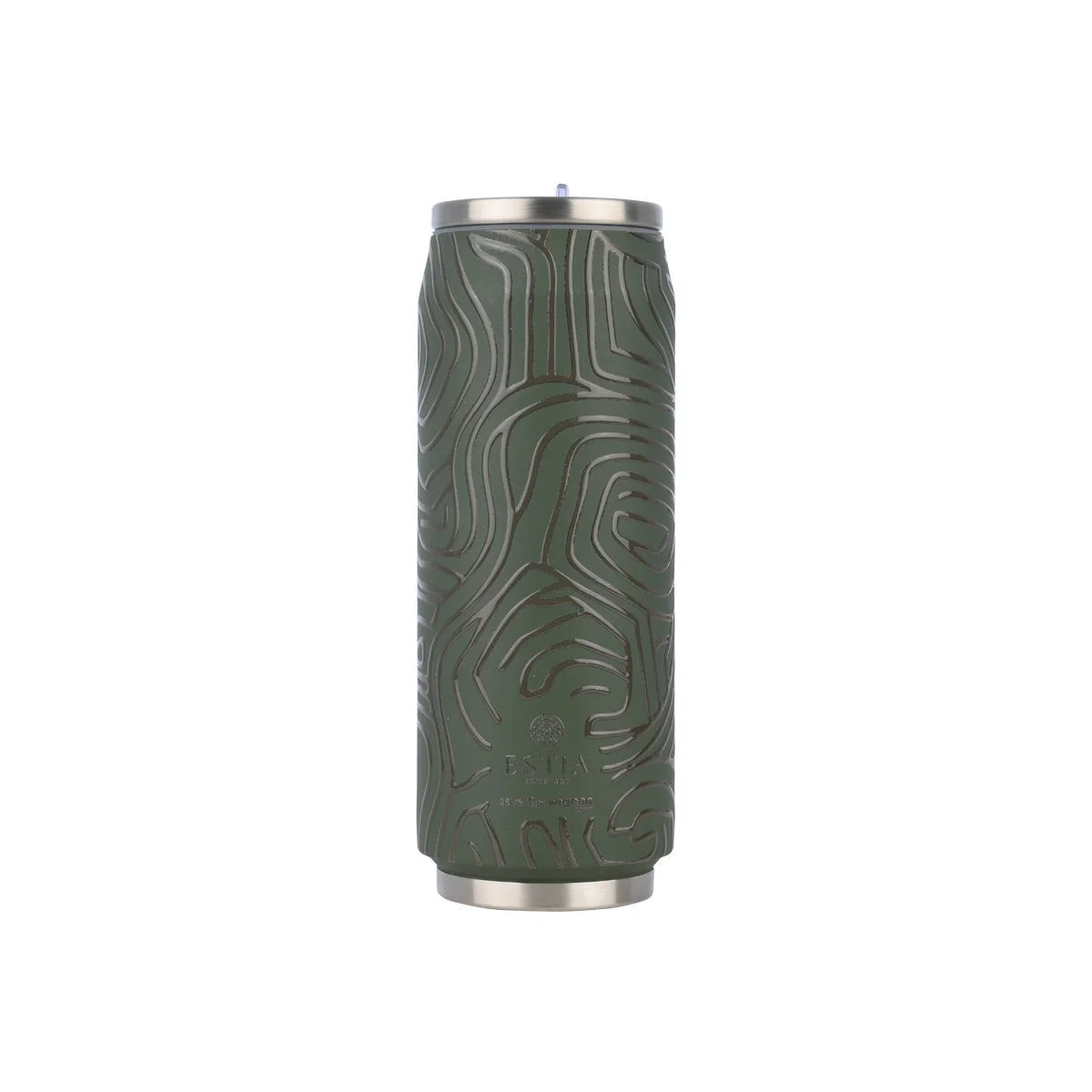 Φωτογραφία προϊόντος: Θερμός Travel Cup 500ml με καλαμάκι Olive Flow 01-31237 ESTIA ESTIA