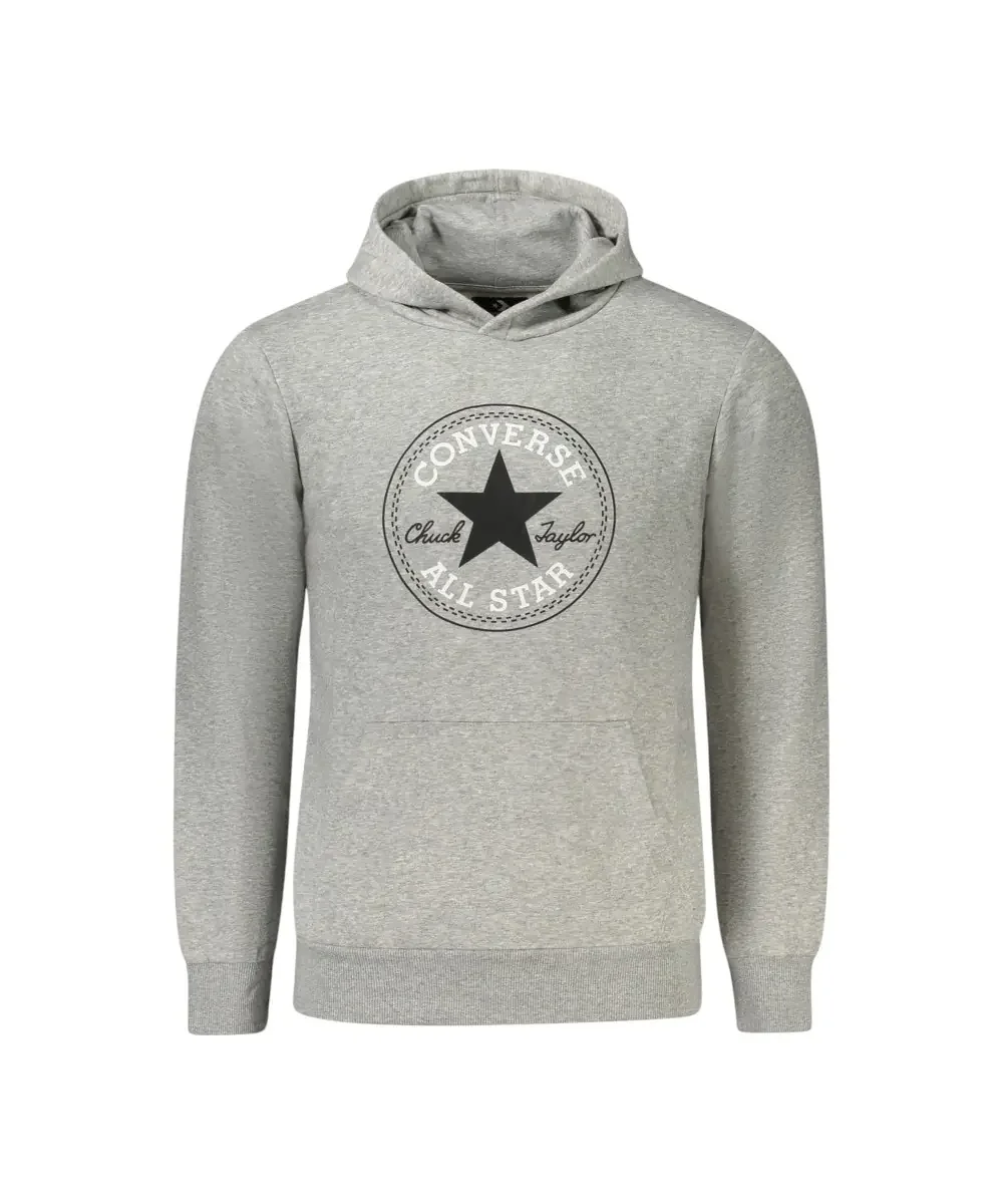 Φωτογραφία προϊόντος: Converse - Παιδικό Φούτερ Fleece Με Κουκούλα 9CC858-042 Γκρι