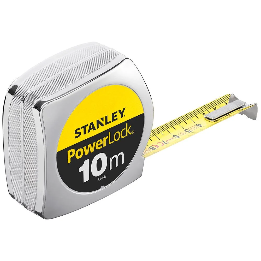 Φωτογραφία προϊόντος: Μέτρο 10mx25mm Powerlock 0-33-442 STANLEY STANLEY