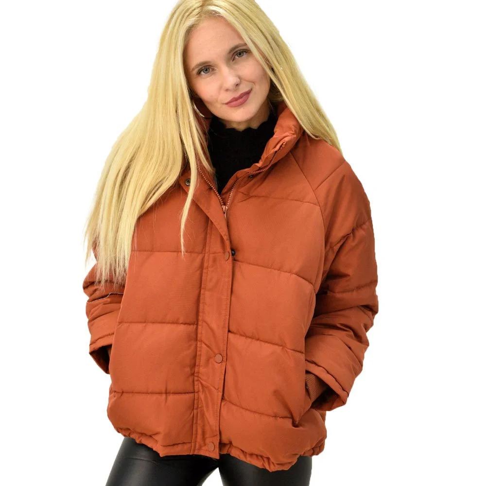 Φωτογραφία προϊόντος: Potre Γυναικείο μπουφάν τύπου bomber oversized / Κεραμιδί