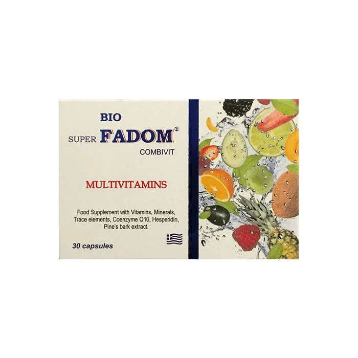 Φωτογραφία προϊόντος: Medichrom Bio Super Fadom Combivit Multivitamins 30 Κάψουλες