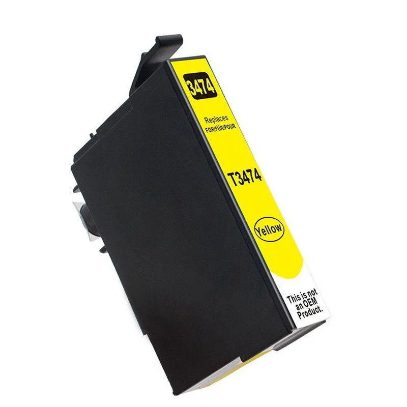 Φωτογραφία προϊόντος: Epson 34XL Συμβατό Μελάνι Yellow (950 σελίδες) (C13T34744010) για Epson WorkForce Pro WF-3720 DW, WorkForce Pro WF-3720 DWF, Wor