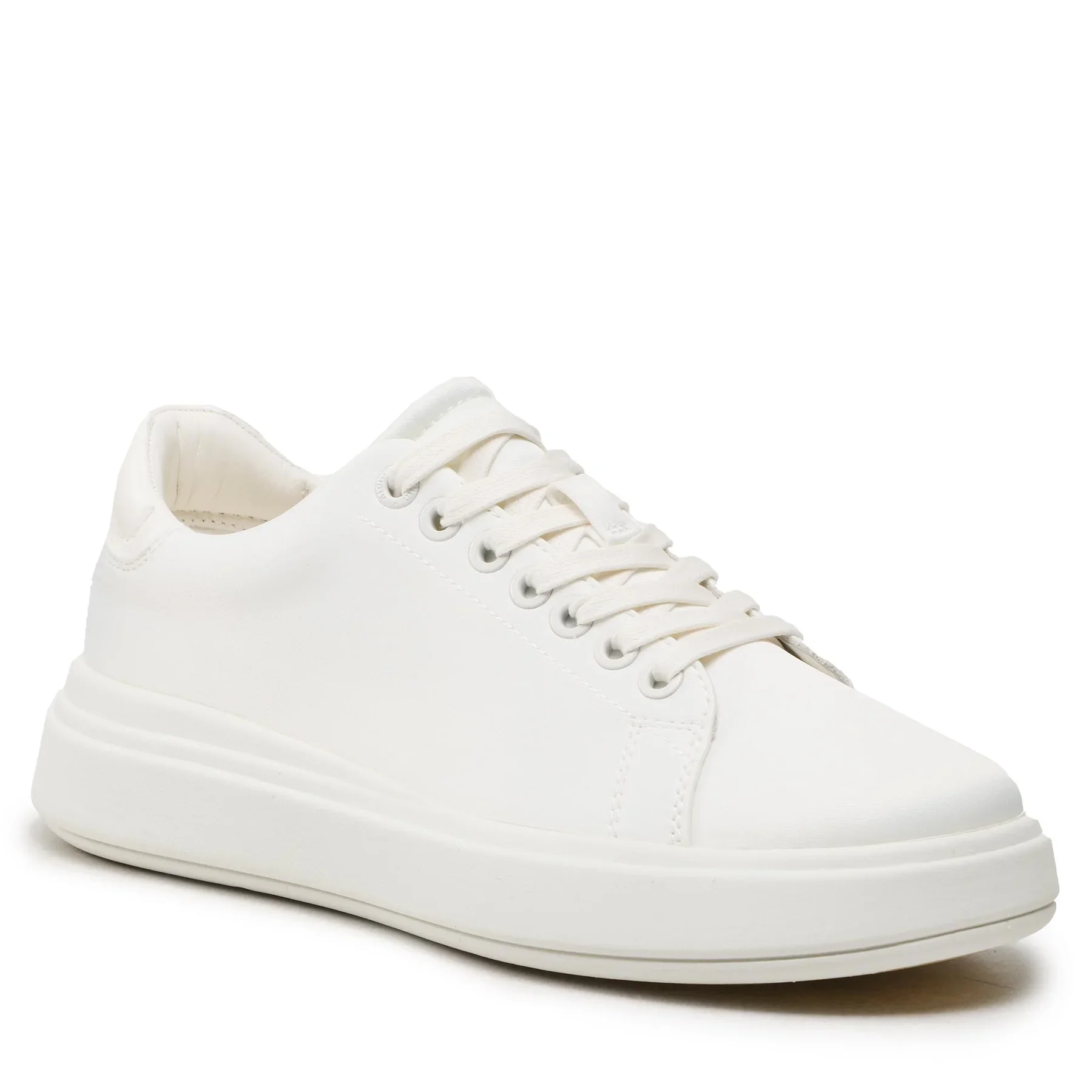 Φωτογραφία προϊόντος: CALVIN KLEIN ΓΥΝΑΙΚΕΙΟ SNEAKER RAISED CUPSOLE LACE UP-SATIN HW0HW01426, ΛΕΥΚΟ, Γυναίκα