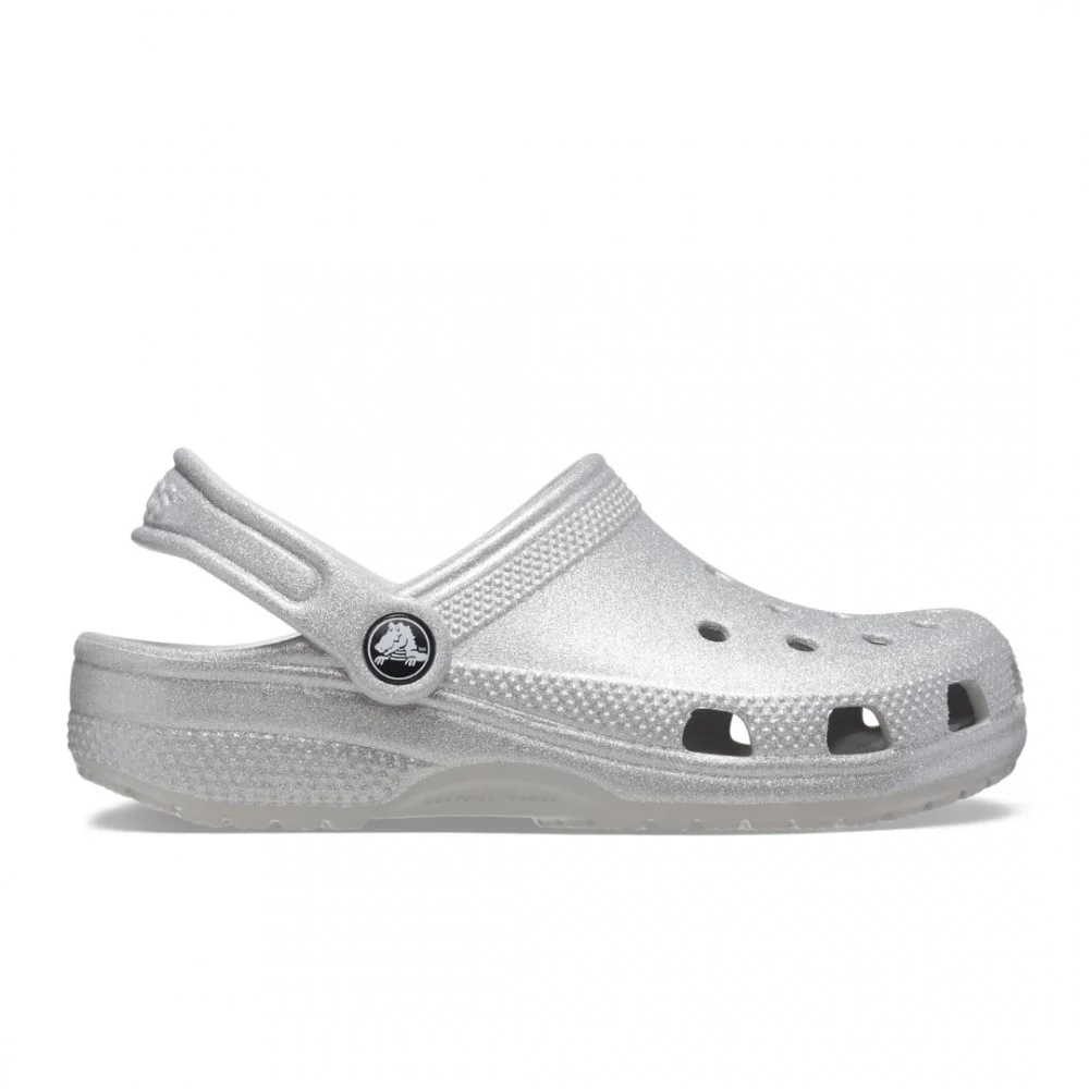 Φωτογραφία προϊόντος: Crocs Παιδικά Σαμπό Θαλάσσης Classic Clog T Ασημί 206992