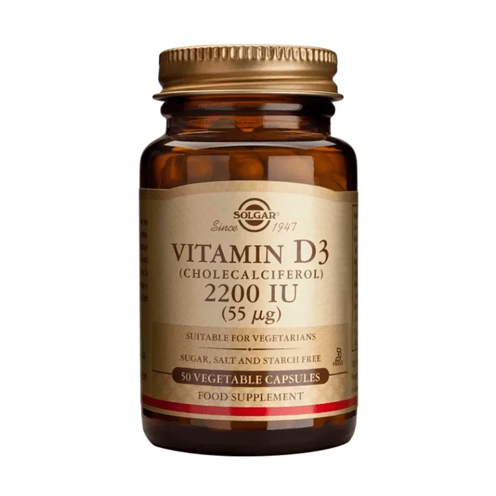 Φωτογραφία προϊόντος: Solgar Vitamin D3 2200 IU / 55μg 50caps