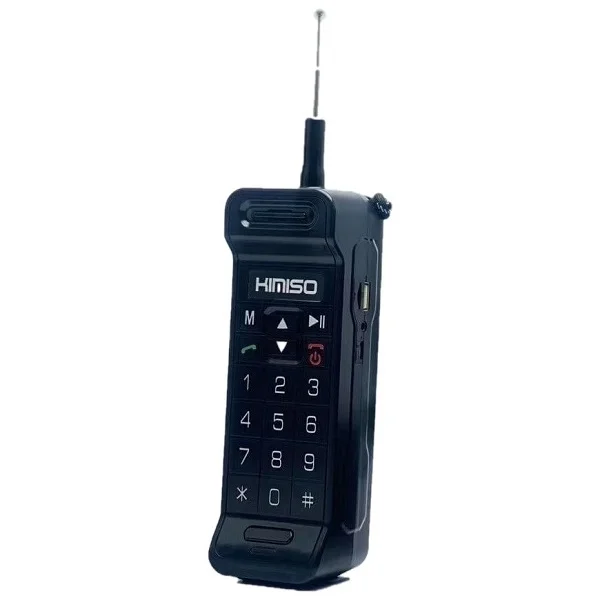 Φωτογραφία προϊόντος: KIMISO Ασύρματο Ηχείο Bluetooth 5W Ρετρό Κινητό Τηλέφωνο KMS-B216 - Μαύρο