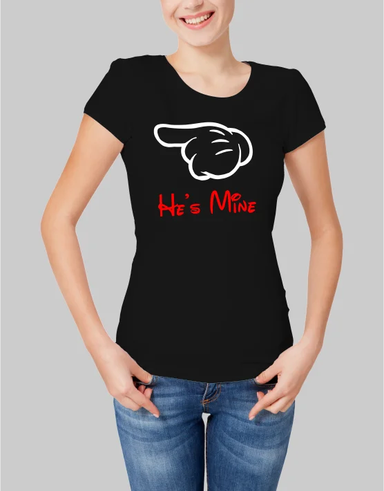 Φωτογραφία προϊόντος: TKT He s mine w T-shirt