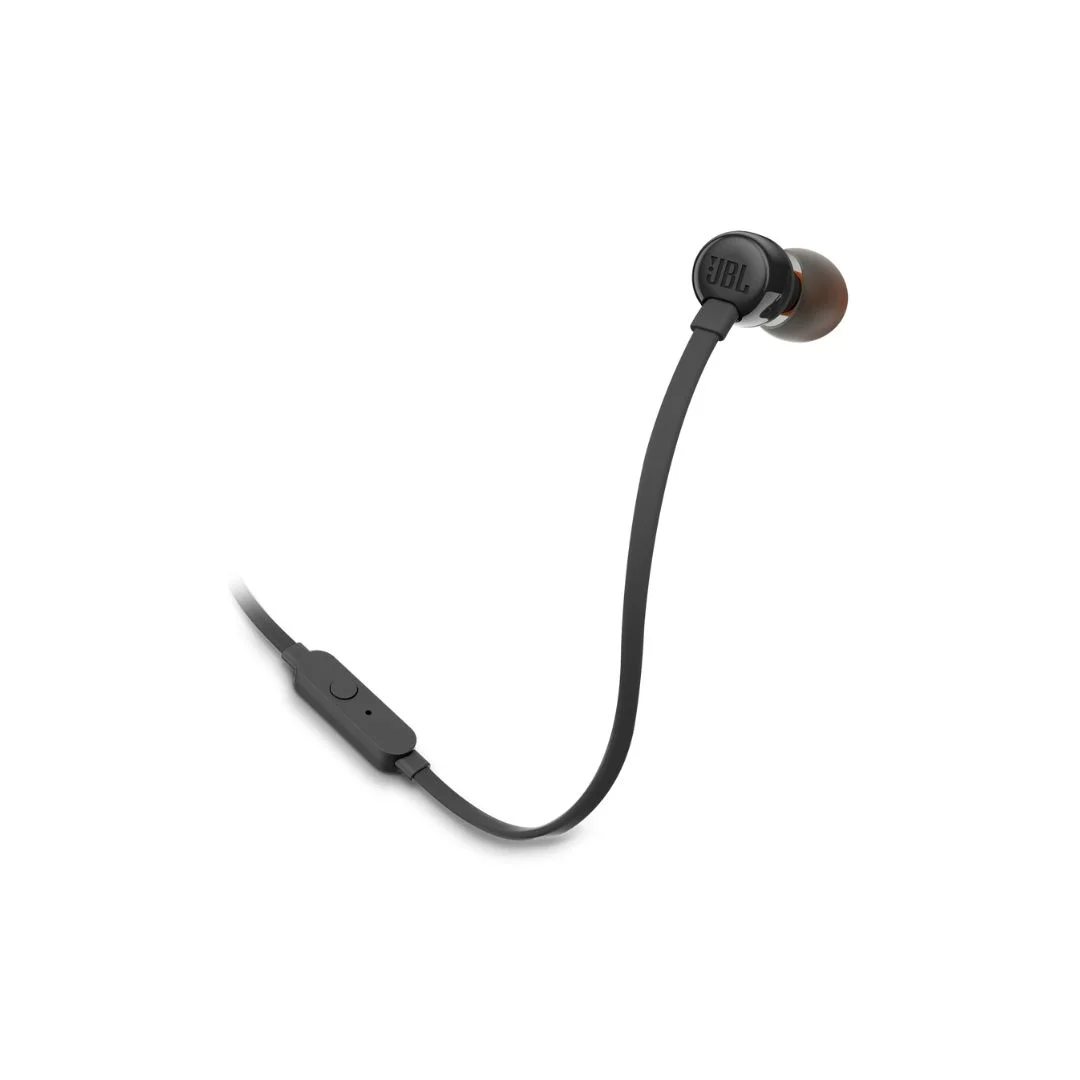 Φωτογραφία προϊόντος: JBL T110E, InEar Universal Headphones 1-button Mic/Remote (Black)