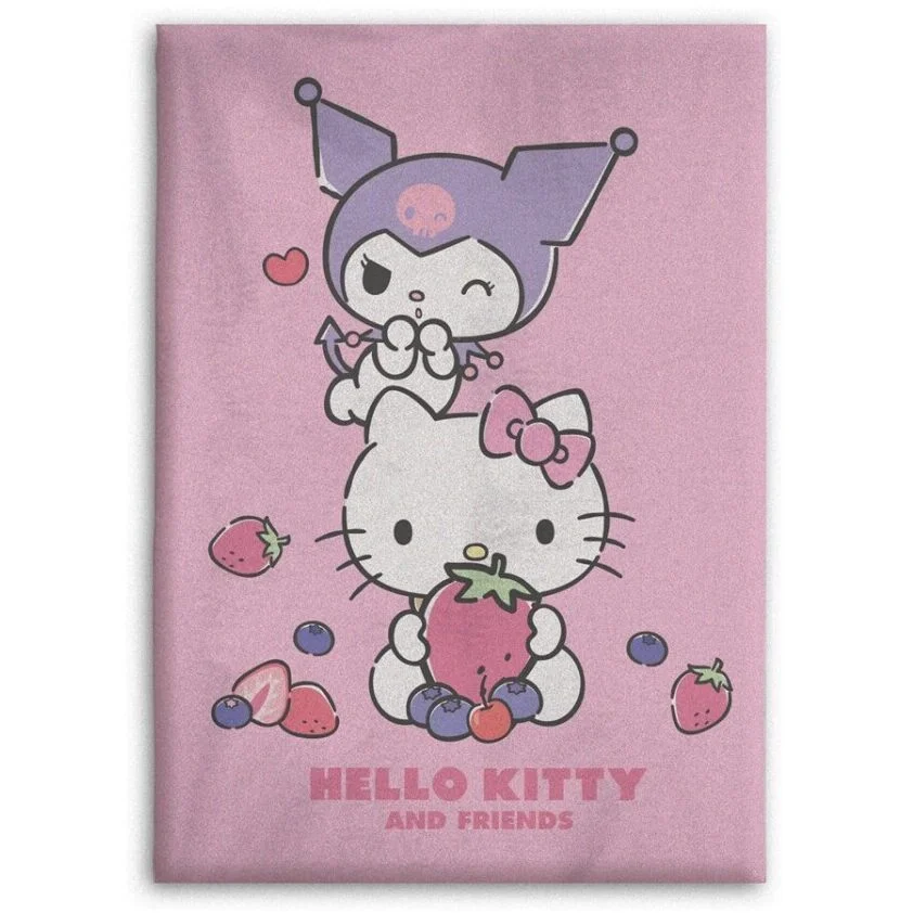 Φωτογραφία προϊόντος: Aymax Κουβερτάκι Hello Kitty + Friends Polar Fleece Blanket 100*140cm AYM-023HKF-PF