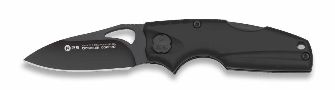 Φωτογραφία προϊόντος: ΣΟΥΓΙΑΣ K25 EDC, Black Pocket with Clip, 5.8cm, 18775