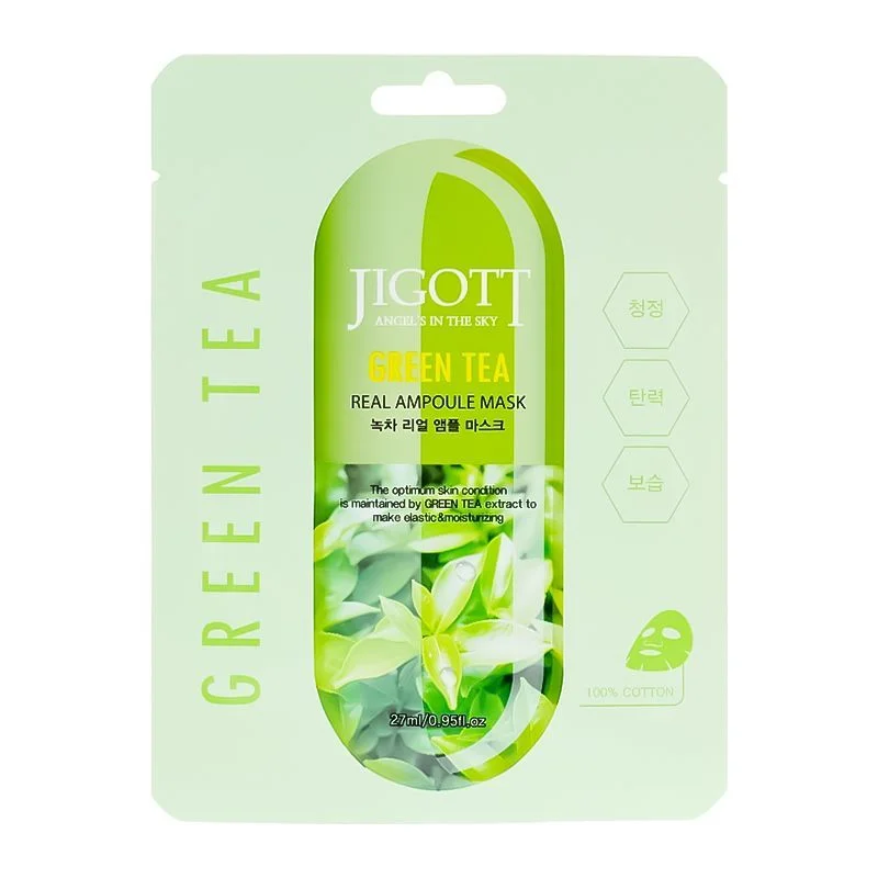 Φωτογραφία προϊόντος: Jigott Green Tea Real Ampoule Mask 27ml
