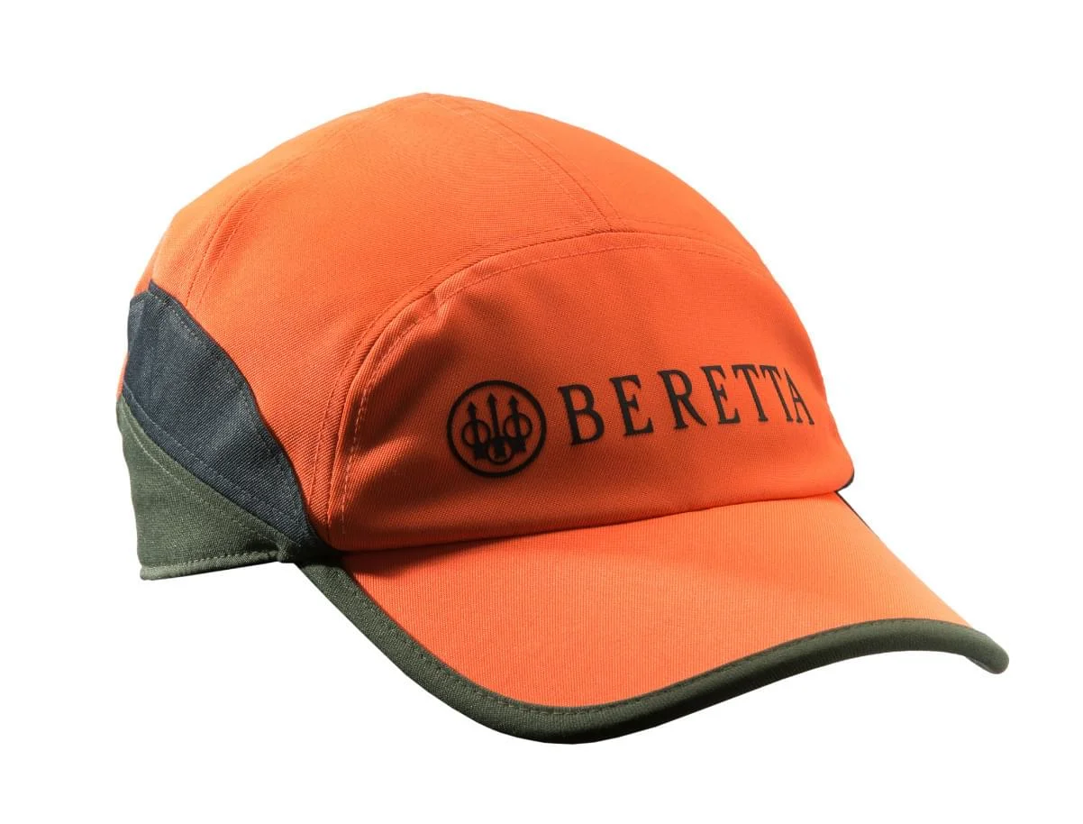 Φωτογραφία προϊόντος: Beretta WP Pro Cap Καπέλο Κυνηγιού Jockey Αδιάβροχο Πορτοκαλί/Πράσινο