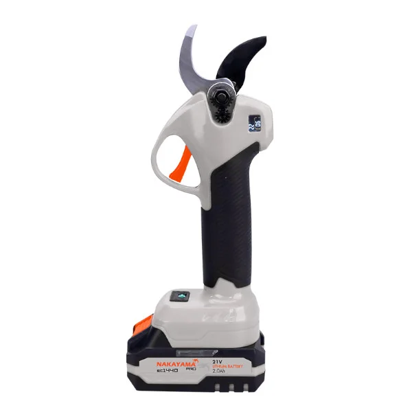 Φωτογραφία προϊόντος: NAKAYAMA Pro EC1440 Ψαλίδι Κλαδέματος Brushless Μπαταρίας 21V με Δύο Μπαταρίες 2Ah και Άνοιγμα 40mm