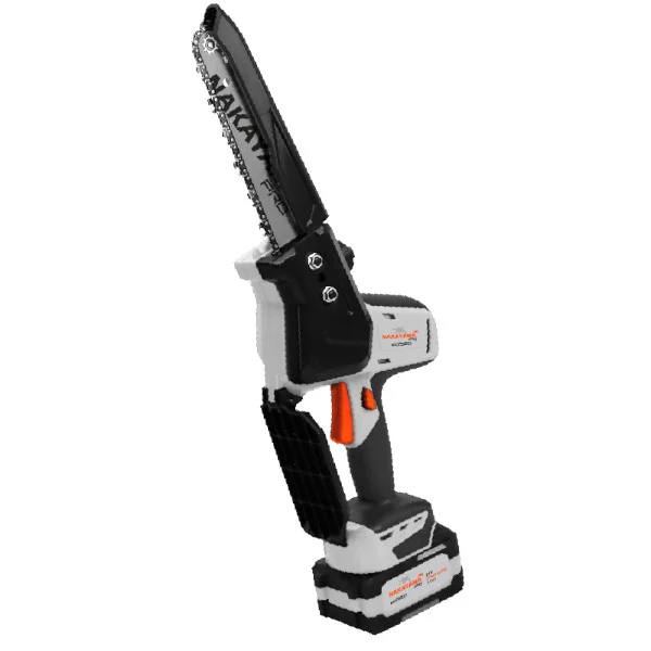 Φωτογραφία προϊόντος: NAKAYAMA Pro EC1520 Αλυσοπρίονο Κλαδευτικό Brushless Μπαταρίας 21V με 2 Μπαταρίες 5Ah με Λάμα 20cm