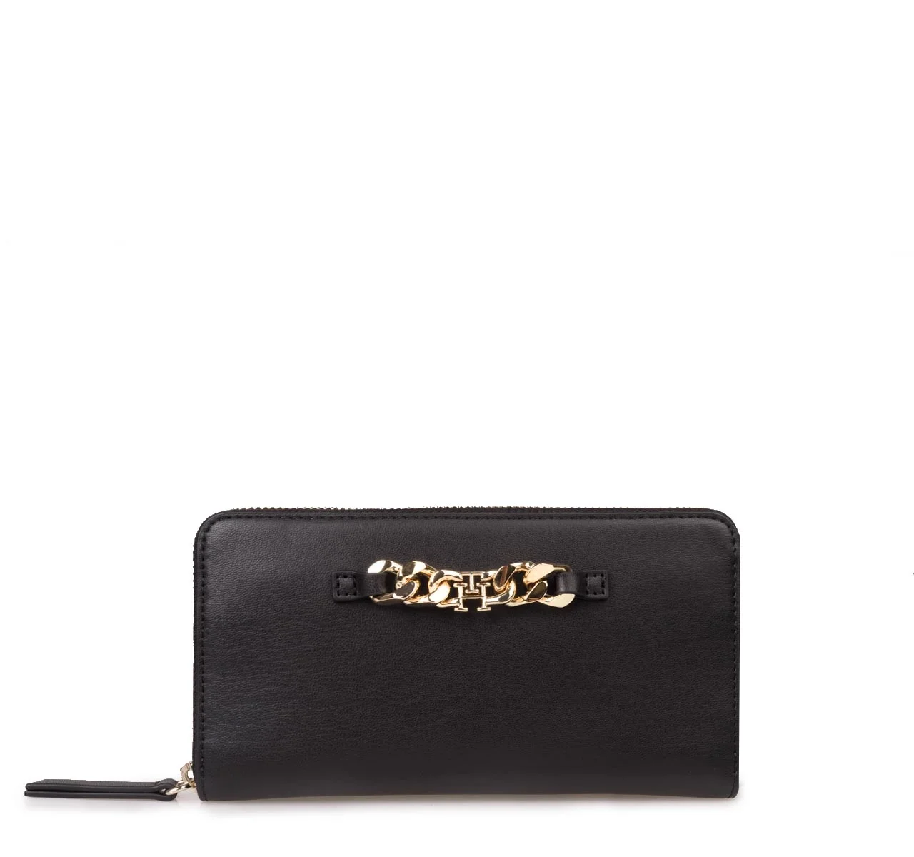 Φωτογραφία προϊόντος: ΓΥΝΑΙΚΕΙΑ ΠΟΡΤΟΦΟΛΙΑ TOMMY HILFIGER BLACK TH PREM LTH CC AND COIN AW0AW15608 BDS