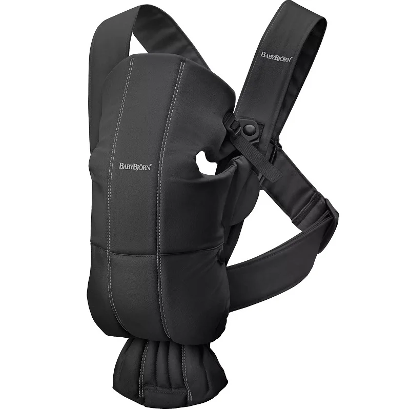 Φωτογραφία προϊόντος: BabyBjörn BabyBjorn Μάρσιπος Mini Woven Black