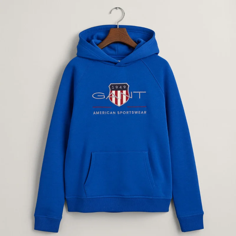 Φωτογραφία προϊόντος: Φούτερ παιδικό Gant Teens Shield Hoodie Royal Blue