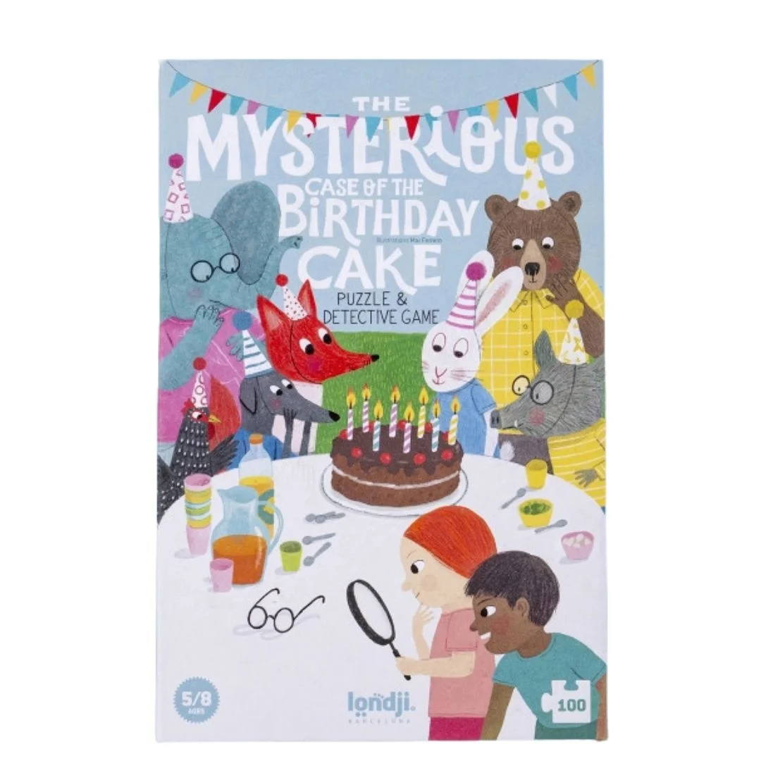 Φωτογραφία προϊόντος: PZ674 Londji Puzzle And Detective Game - The Mysterious Case Of The Birthday Cake