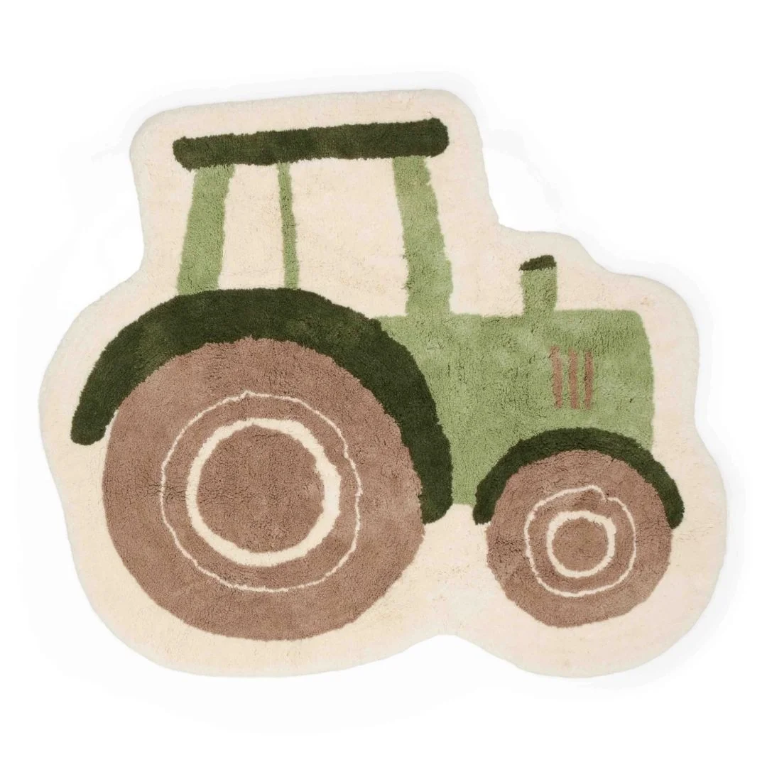 Φωτογραφία προϊόντος: RU10914022 Little Dutch Χαλί δωματίου Tractor με υπόστρωμα Latex 100x110εκ
