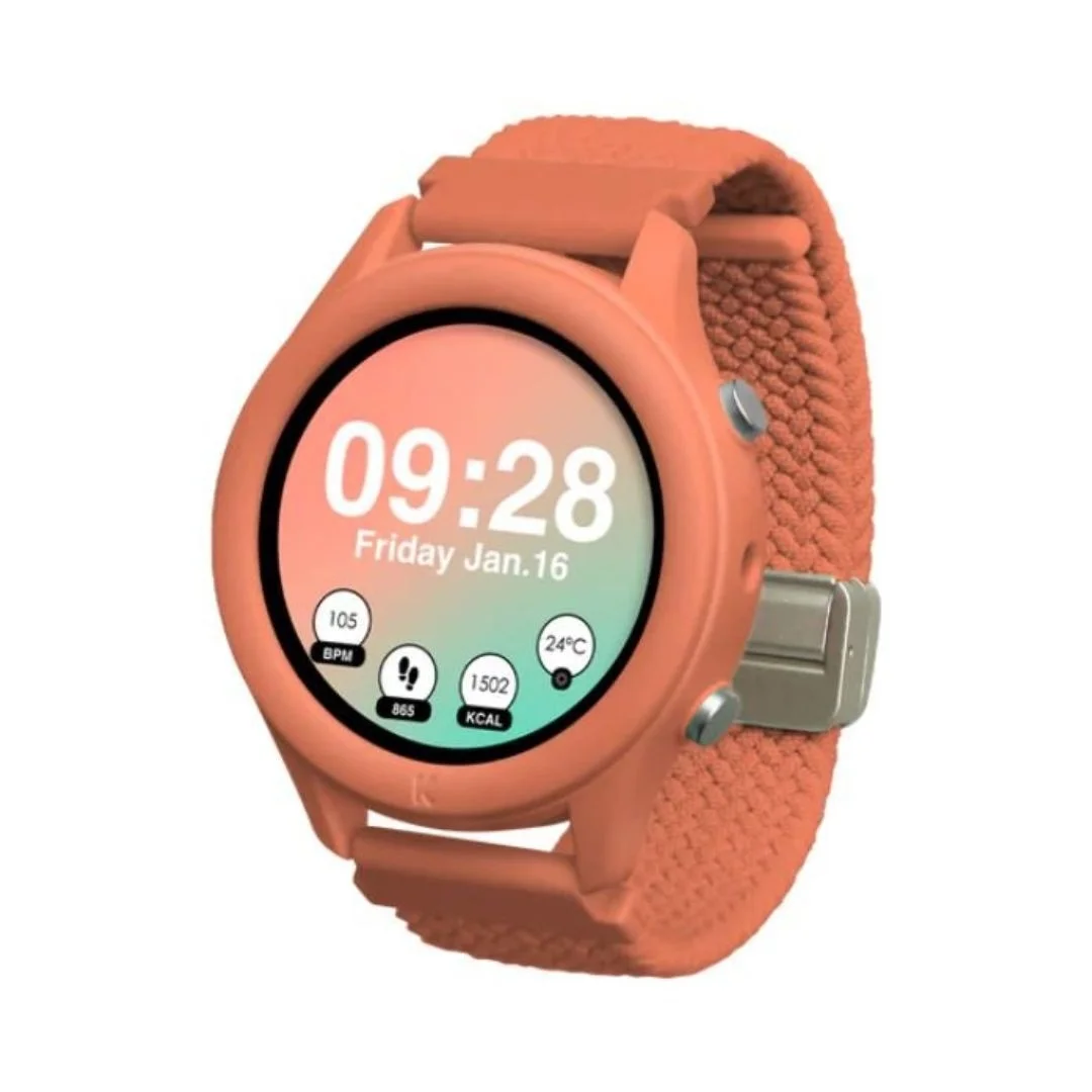 Φωτογραφία προϊόντος: 182730 Kidywolf Παιδικό ρολόι Smartwatch με οθόνη αφής και επαναφορτιζόμενη μπαταρία Ροζ