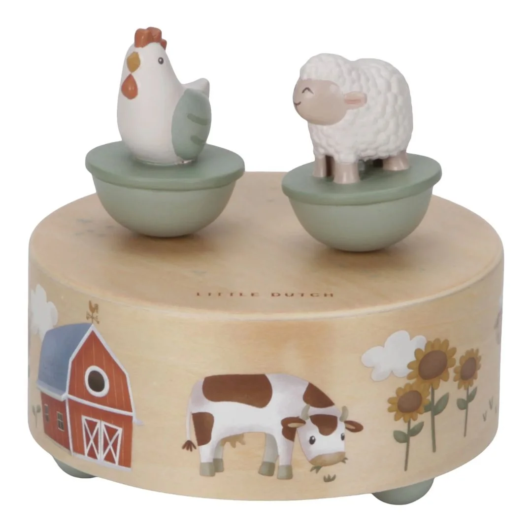 Φωτογραφία προϊόντος: LD7165 Little Dutch Μουσικό κουτί Little Farm