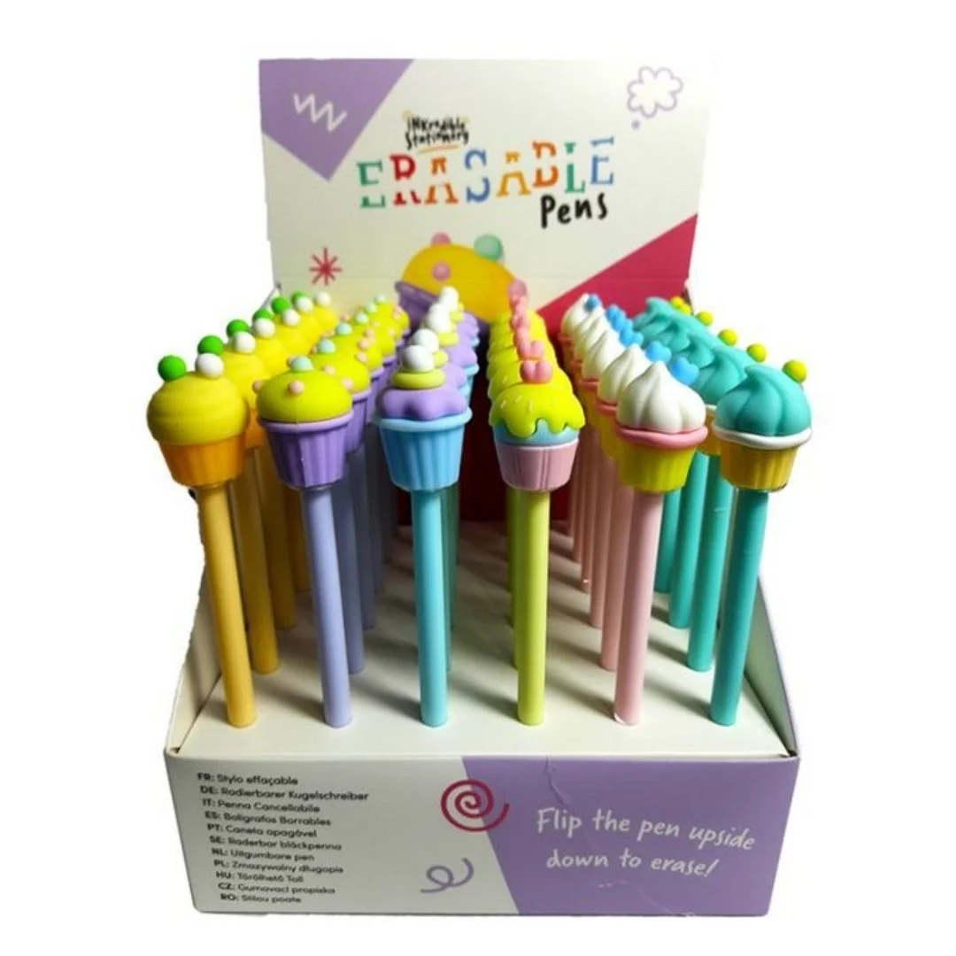 Φωτογραφία προϊόντος: PEN264 Puckator Στυλό Cupcake σε 6 σχέδια