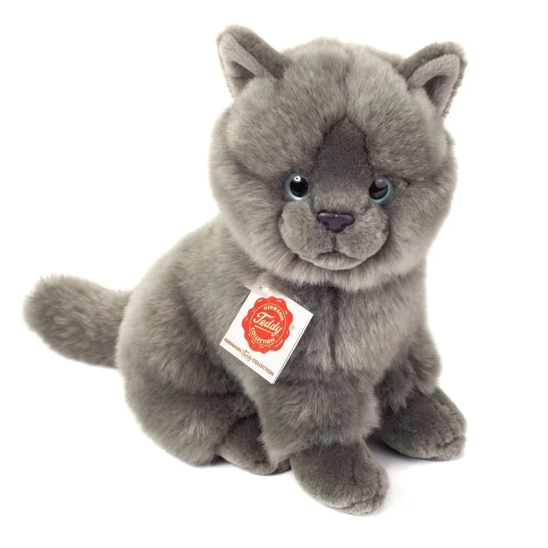 Φωτογραφία προϊόντος: 918257 Teddy Hermann Λούτρινη γάτα Chartreux 20cm