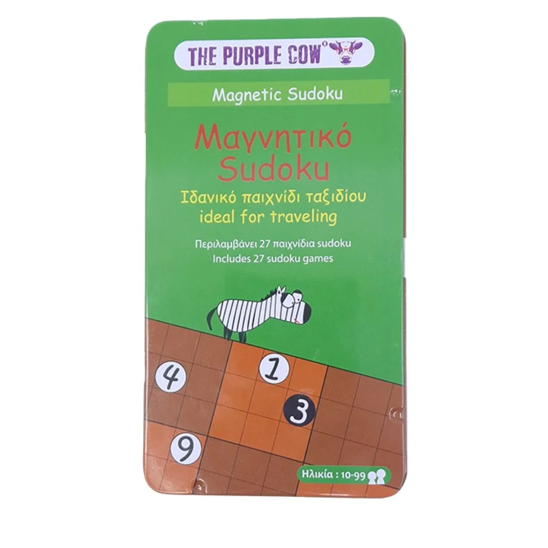Φωτογραφία προϊόντος: 575 The Purple Cow Μαγνητικό παιχνίδι Sudoku