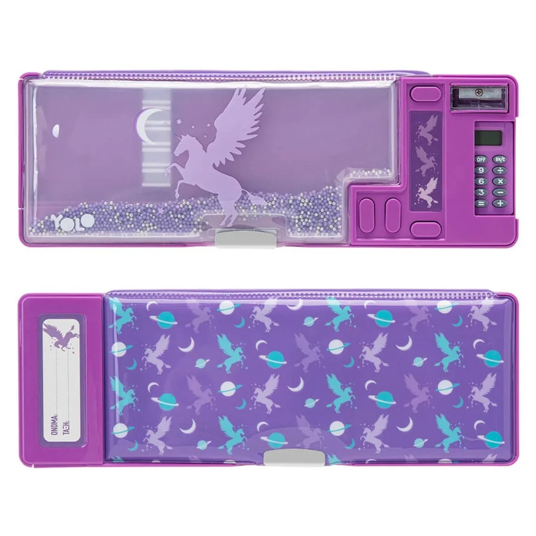 Φωτογραφία προϊόντος: 10145 Yolo Retro Κασετίνα Purple Pegasus