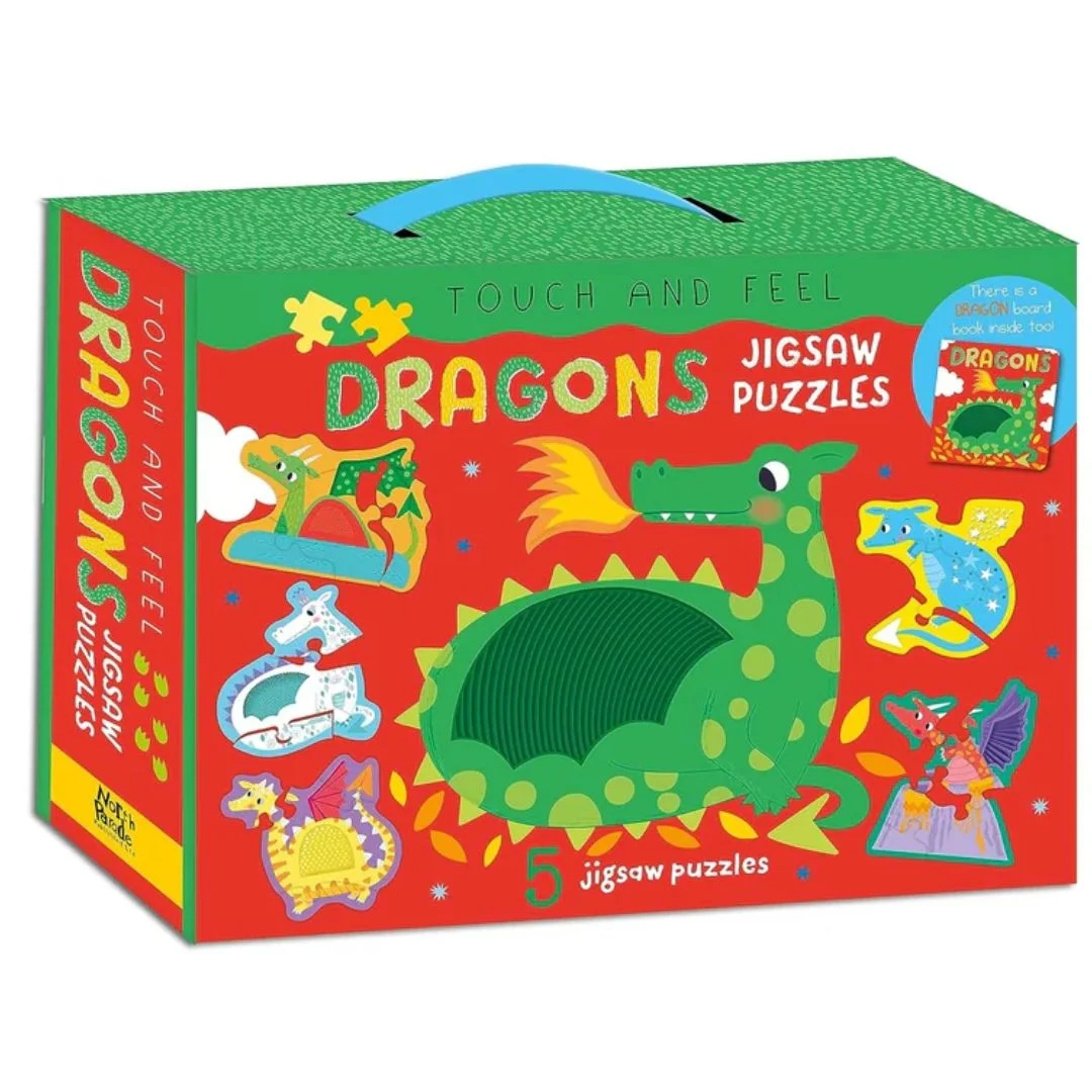 Φωτογραφία προϊόντος: RFS33920 Robert Frederick Σετ Touch And Feel Puzzle And Board Book Set Dragons 20 Τεμάχια