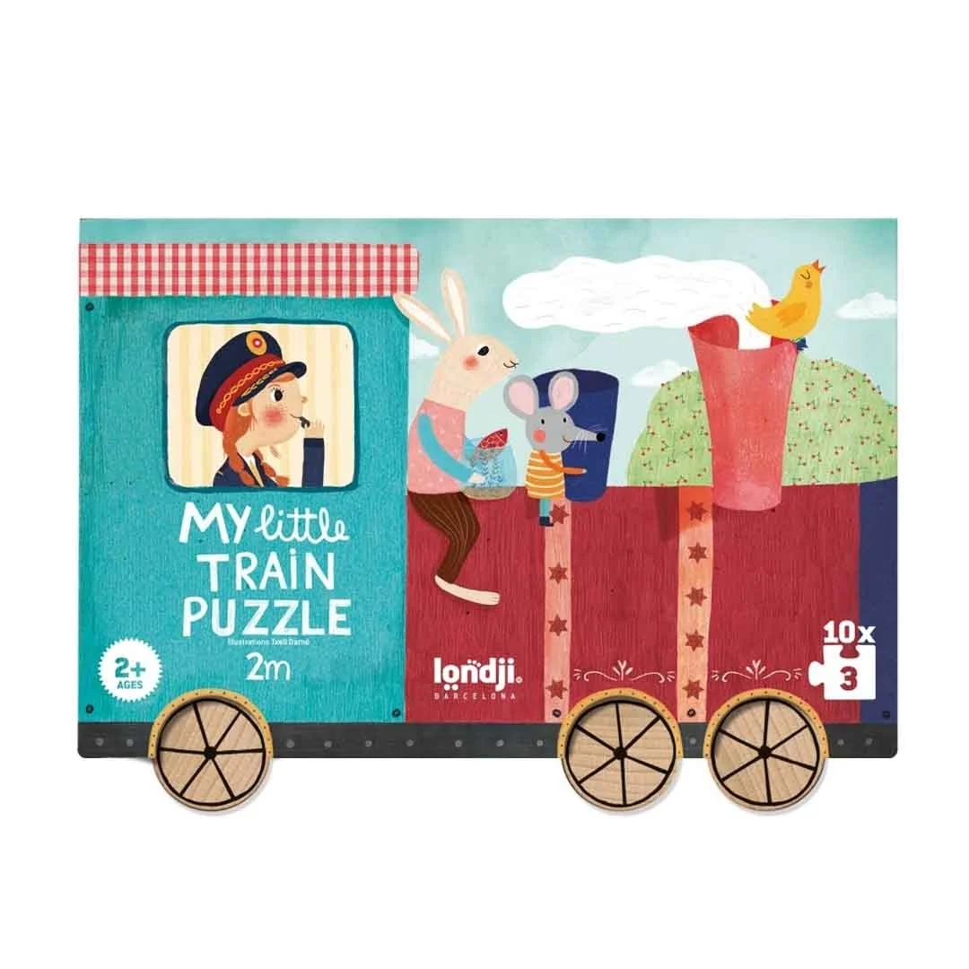 Φωτογραφία προϊόντος: PZ588 Londji Insert Puzzle My Little Train 3x10 Τεμάχια