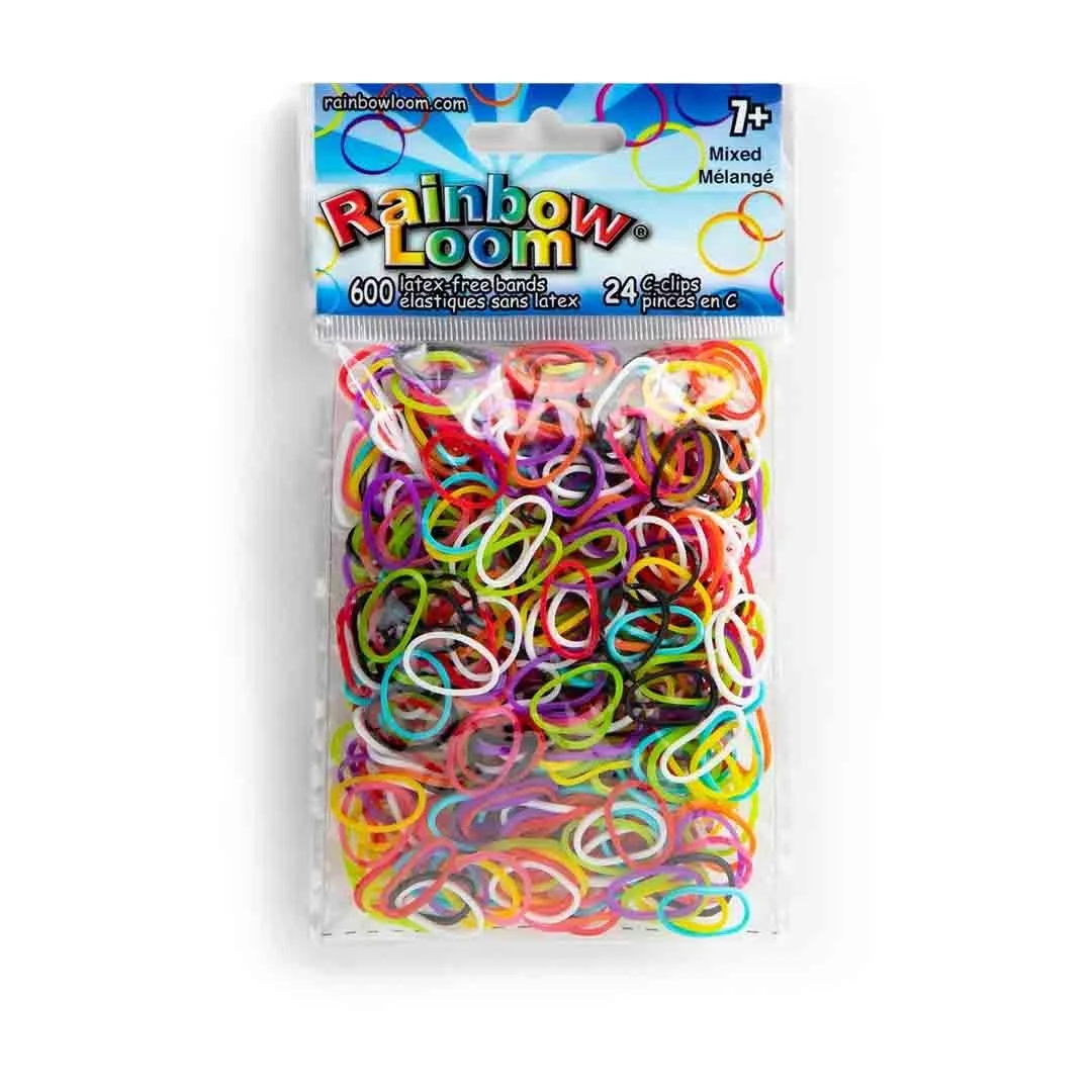Φωτογραφία προϊόντος: B0002 Rainbow Loom Λαστιχάκια Rubber Bands Mix