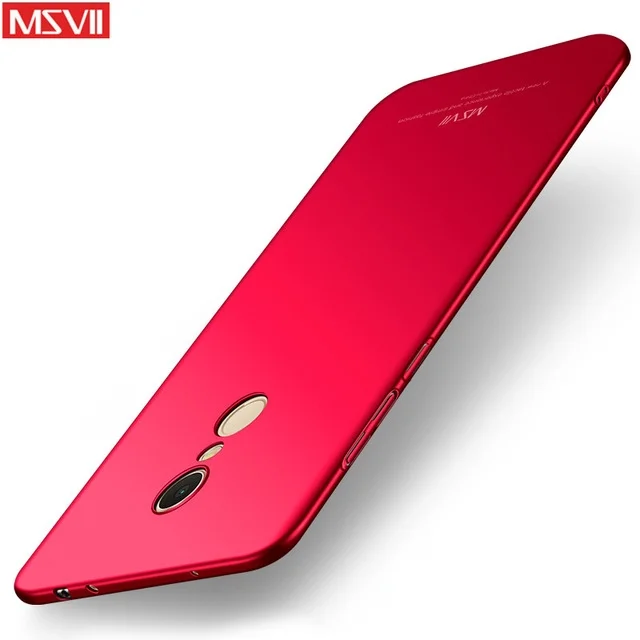 Φωτογραφία προϊόντος: MSVII Ματ Backcover Θήκη (Xiaomi Redmi 5 Plus) (Κοκκινο)